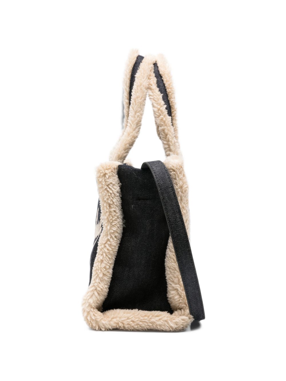 Borsa nera/marrone per bambina COL0031 00144M MC2 Saint Barth Kids 