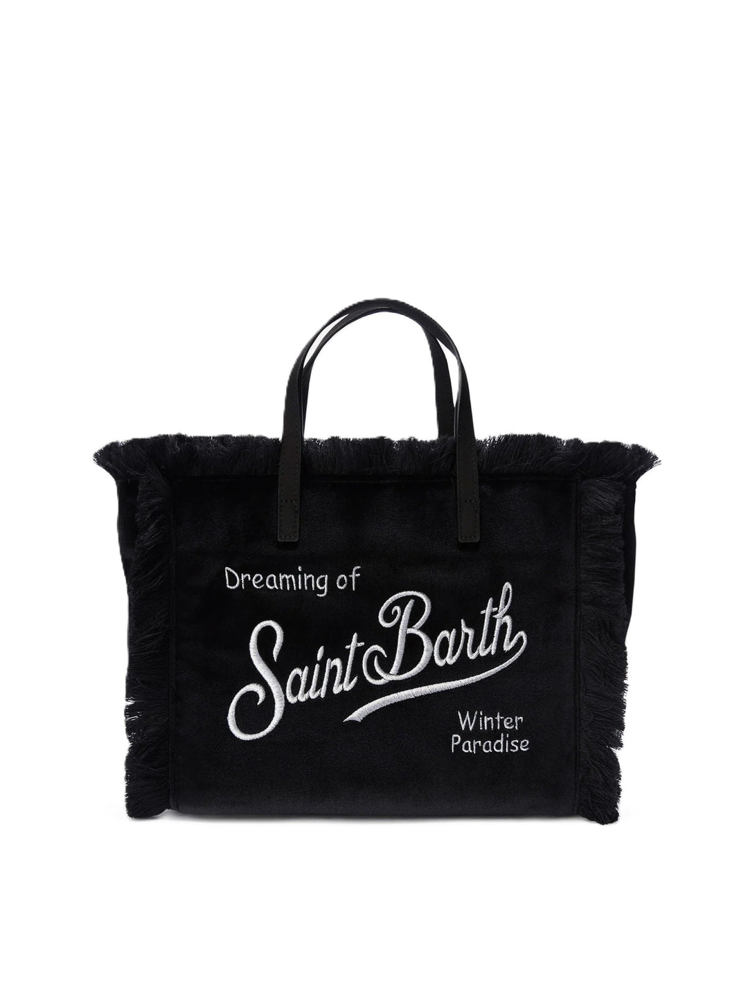Borsa nera per bambina COL0049 00474M MC2 Saint Barth Kids 