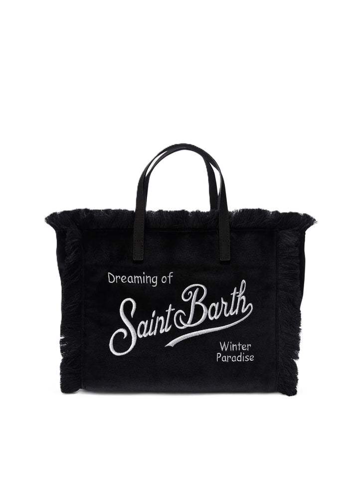 Borsa nera per bambina COL0049 00474M MC2 Saint Barth Kids 
