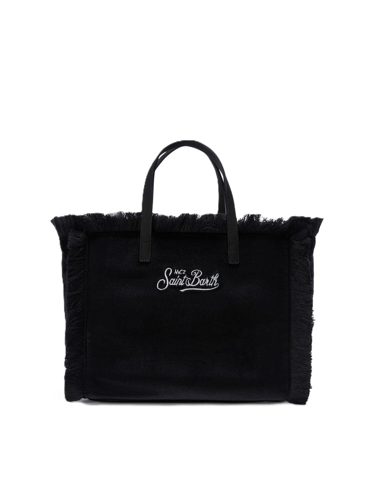 Borsa nera per bambina COL0049 00474M MC2 Saint Barth Kids 