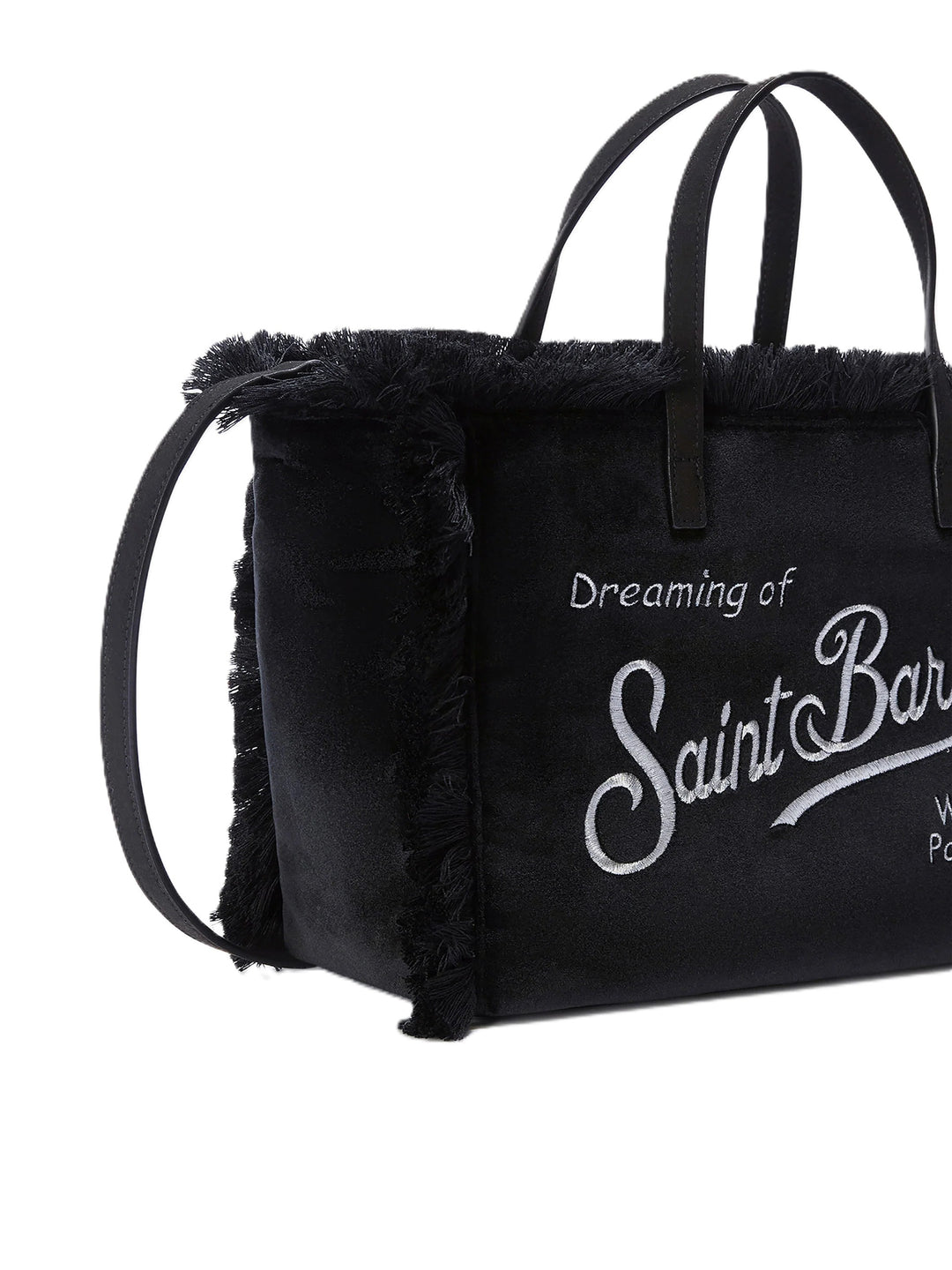 Borsa nera per bambina COL0049 00474M MC2 Saint Barth Kids 