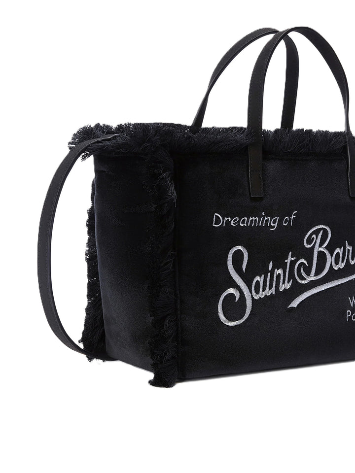 Borsa nera per bambina COL0049 00474M MC2 Saint Barth Kids 