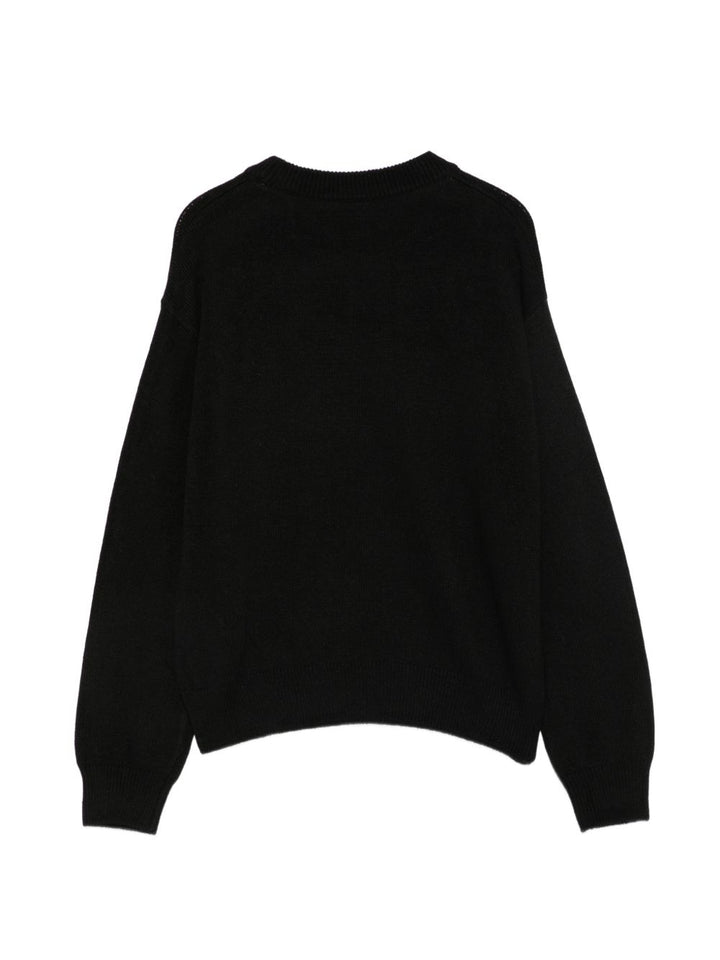 Maglione nero per bambino DANY009 02679M MC2 Saint Barth Kids 