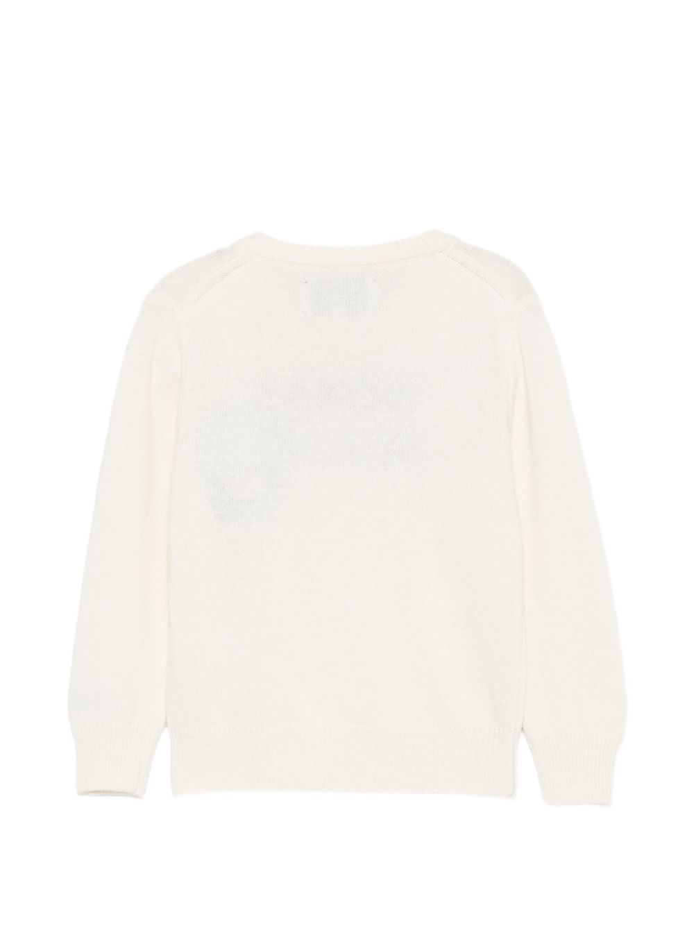 Maglione bianco sporco per bambino DOU0001 01061M MC2 Saint Barth Kids 