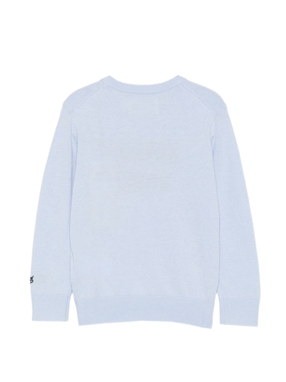 Maglione azzurro per bambina DOU0028 00560M MC2 Saint Barth Kids 