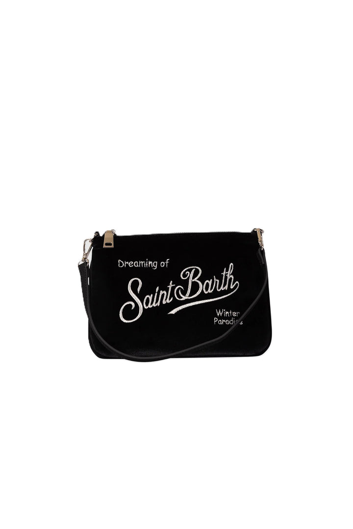 Pochette nera per bambina PARM005 00474M MC2 Saint Barth Kids 