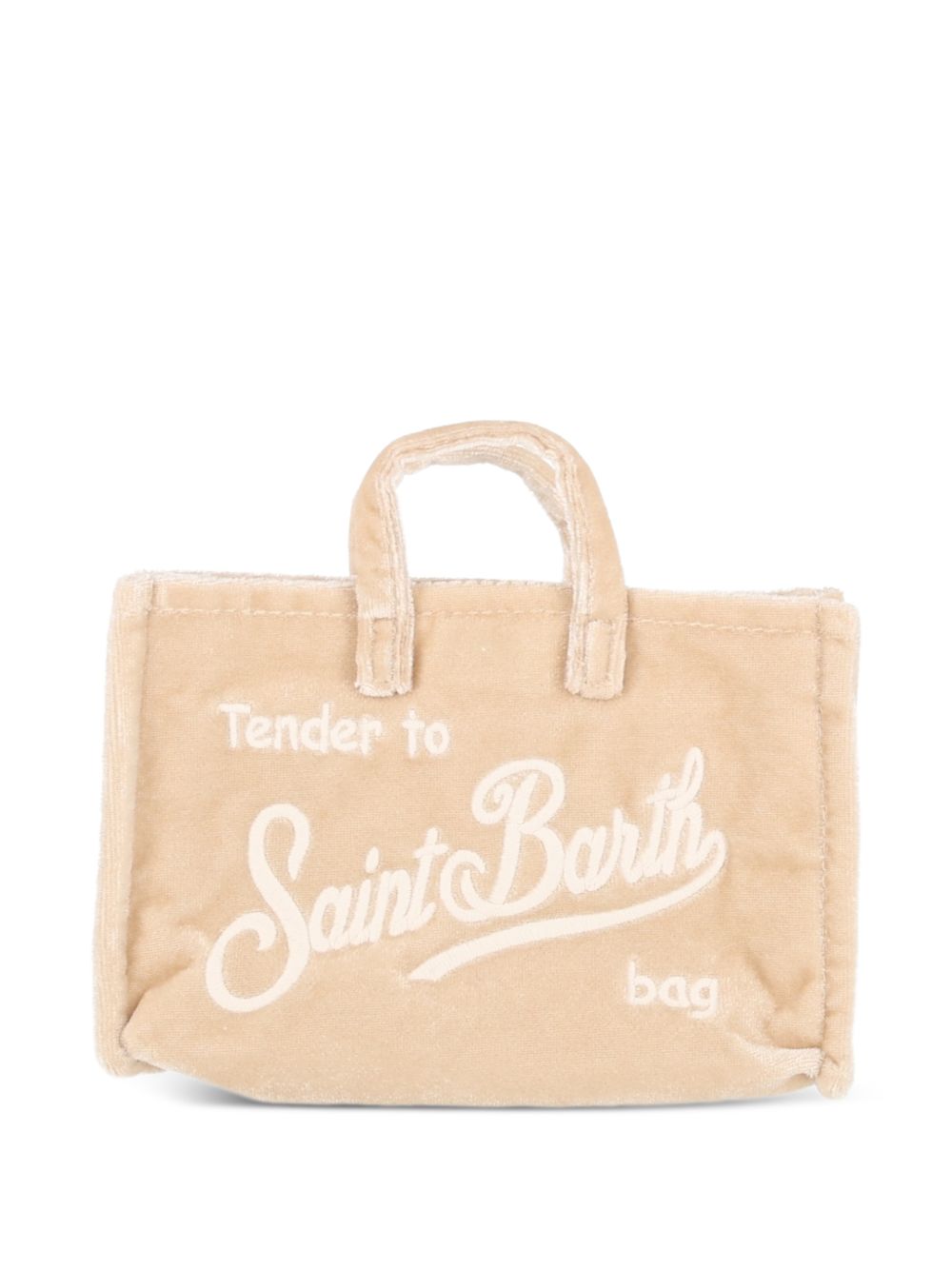 Borsetta beige per bambina PHONE008 02550M MC2 Saint Barth Kids 