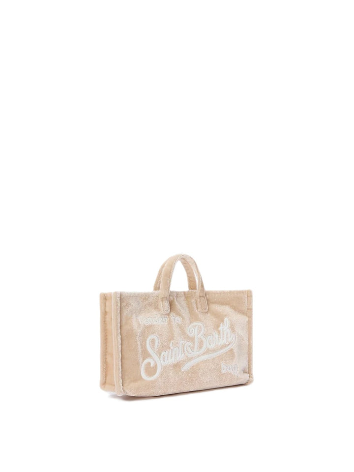 Borsetta beige per bambina PHONE008 02550M MC2 Saint Barth Kids 