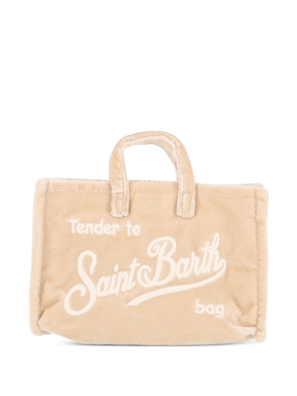 Borsetta beige per bambina PHONE008 02550M MC2 Saint Barth Kids 