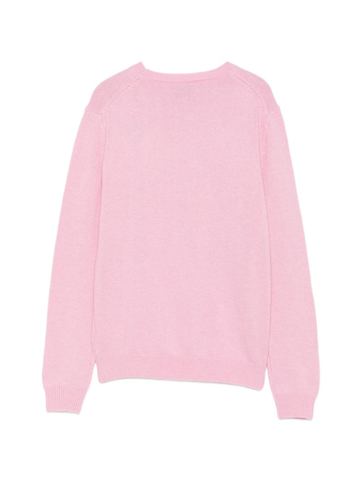 Maglione rosa per bambina PRC0001 02474M MC2 Saint Barth Kids 