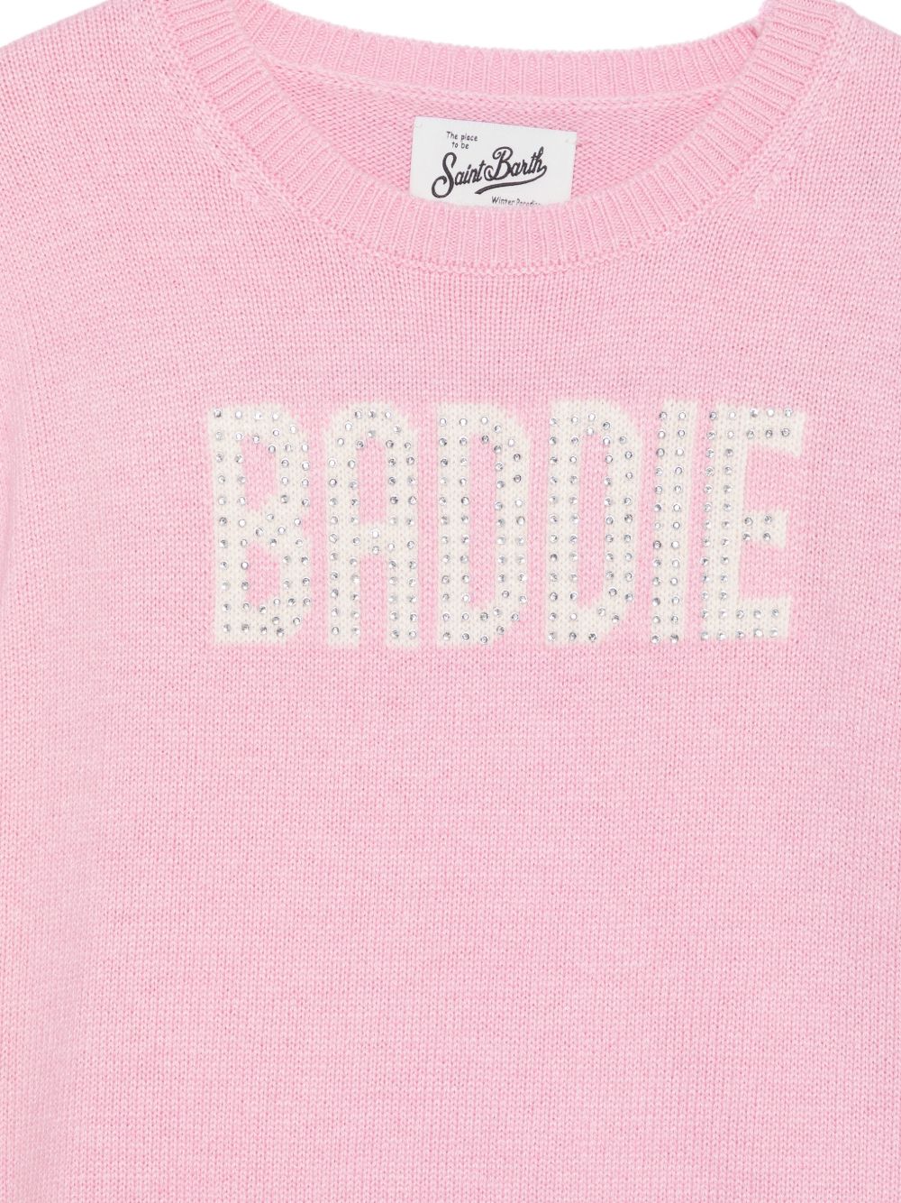 Maglione rosa per bambina PRC0001 02474M MC2 Saint Barth Kids 