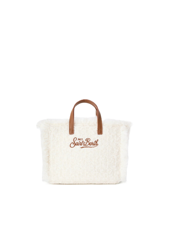 Borsa bianca per bambina VAMI032 00499M MC2 Saint Barth Kids 