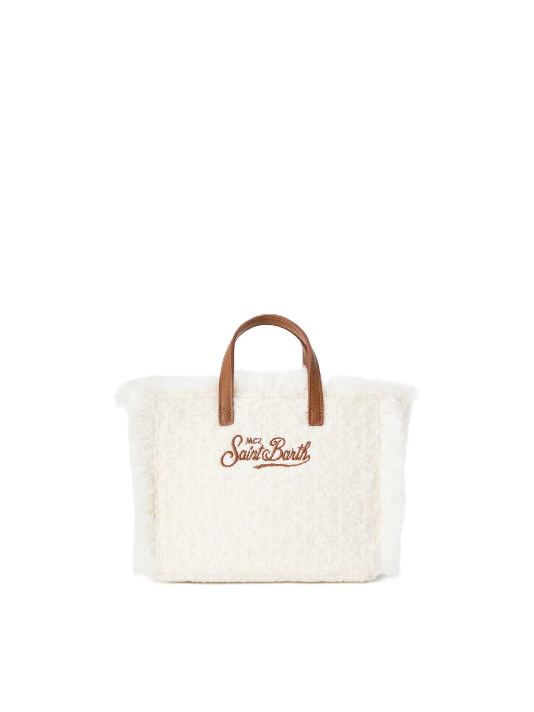 Borsa bianca per bambina VAMI032 00499M MC2 Saint Barth Kids 
