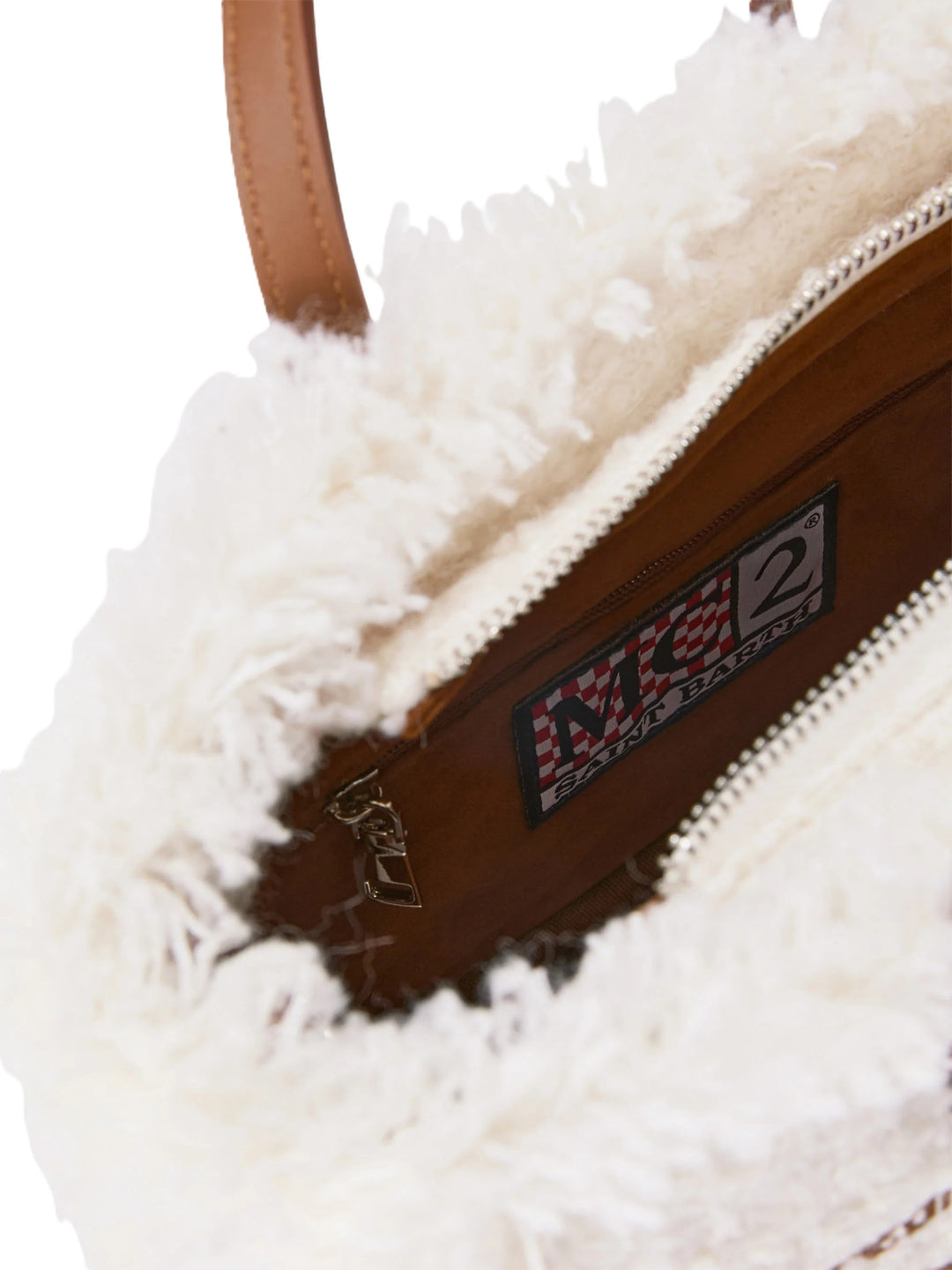 Borsa bianca per bambina VAMI032 00499M MC2 Saint Barth Kids 