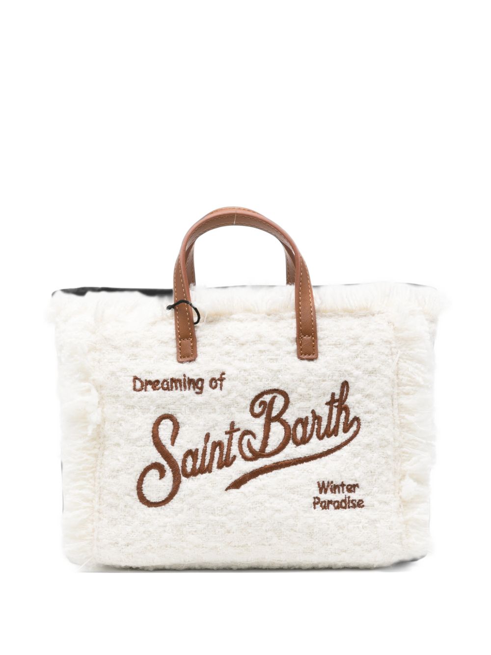 Borsa bianca per bambina VAMI032 00499M MC2 Saint Barth Kids 