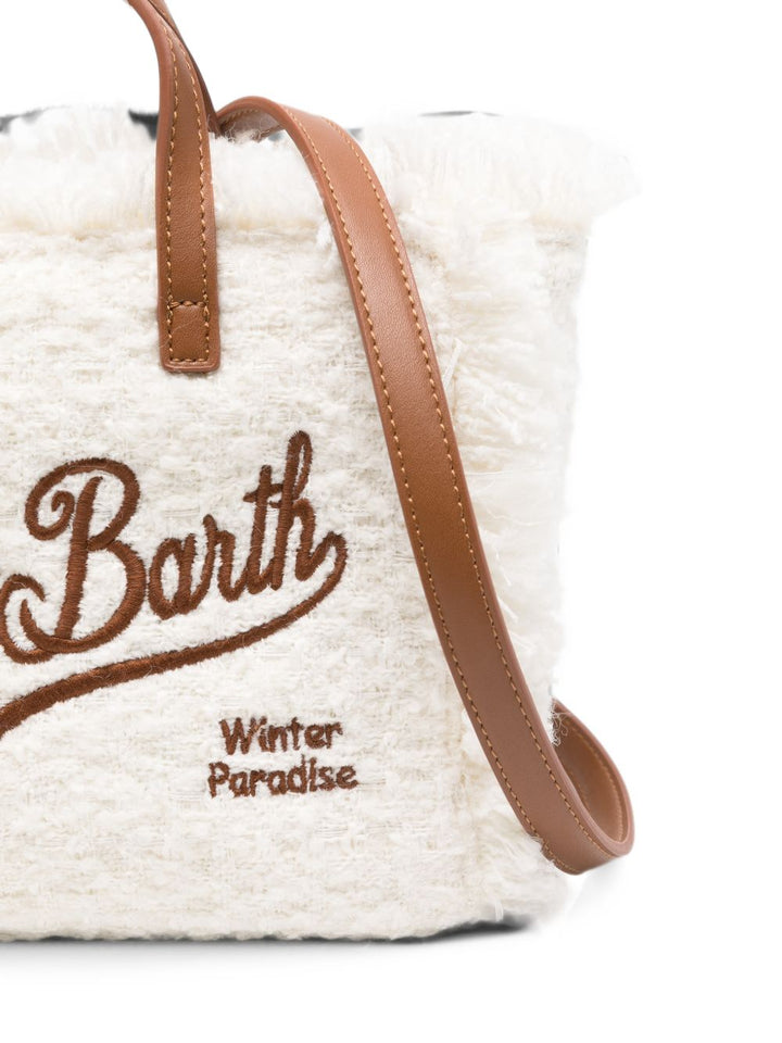 Borsa bianca per bambina VAMI032 00499M MC2 Saint Barth Kids 
