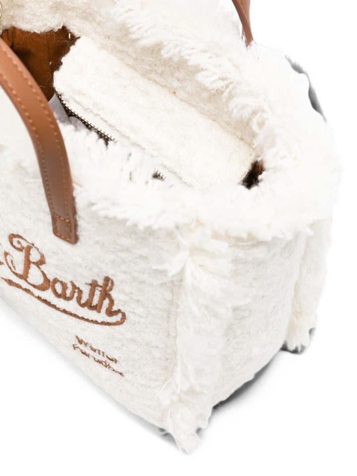 Borsa bianca per bambina VAMI032 00499M MC2 Saint Barth Kids 