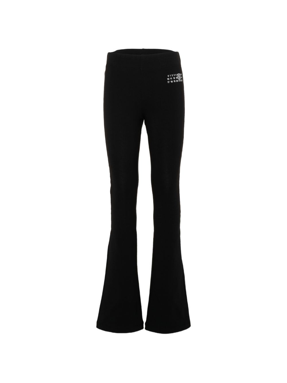 Leggings nera per bambina M60699MM06L M6900 MM6 Kids 
