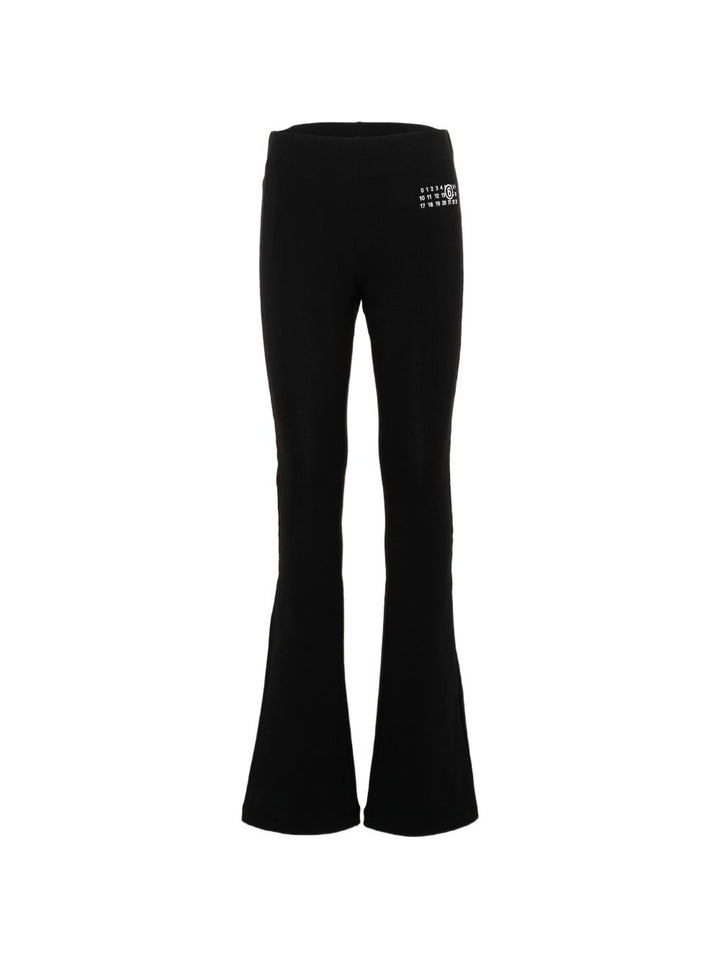 Leggings nera per bambina M60699MM06L M6900 MM6 Kids 