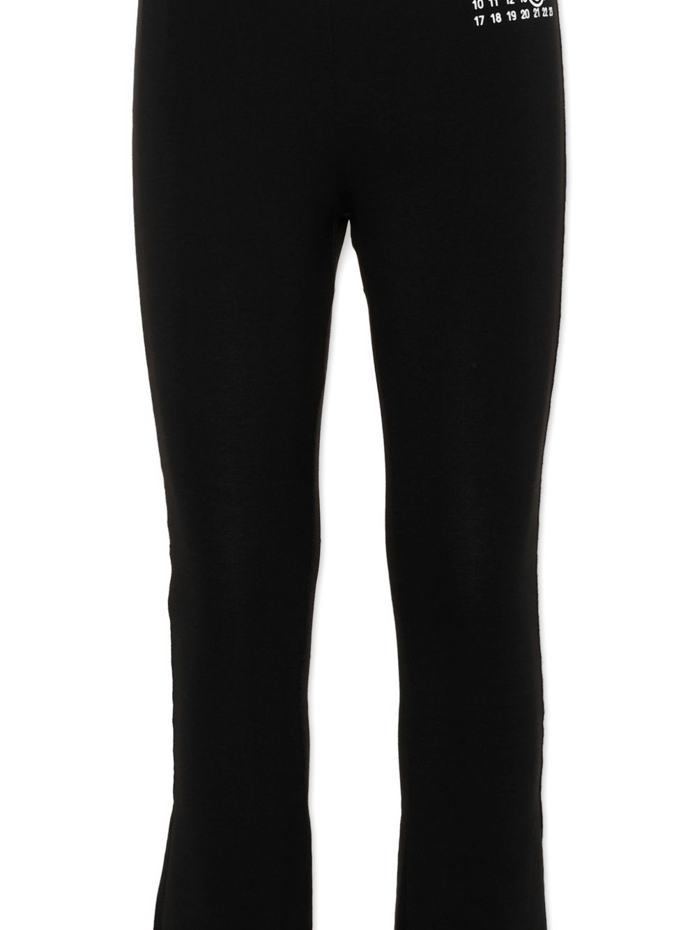Leggings nera per bambina M60699MM06L M6900 MM6 Kids 