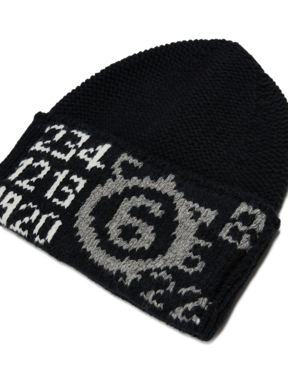 Cappello nero per bambino M61051MM08V M6900 MM6 Kids 