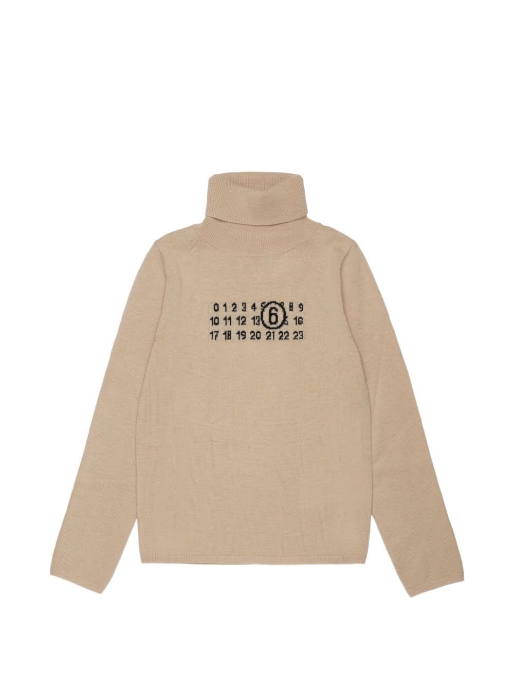 Maglione marrone chiaro per bambino M61064MM06Q M6712 MM6 Kids 