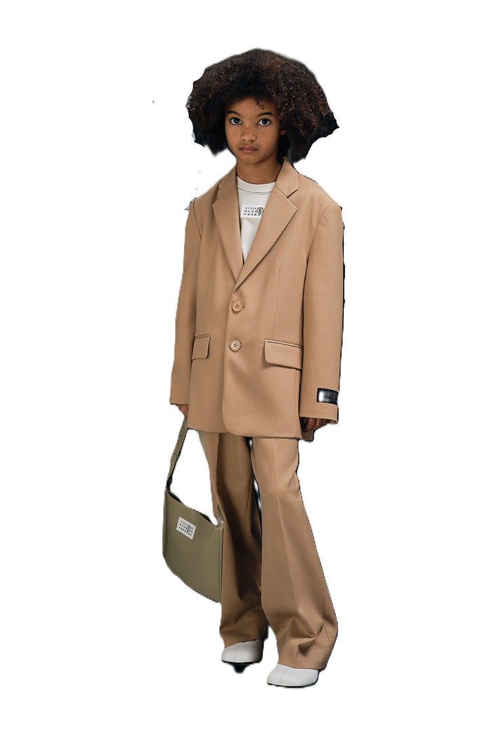 Giacca marrone per bambina M61076MM03D M6714 MM6 Kids 