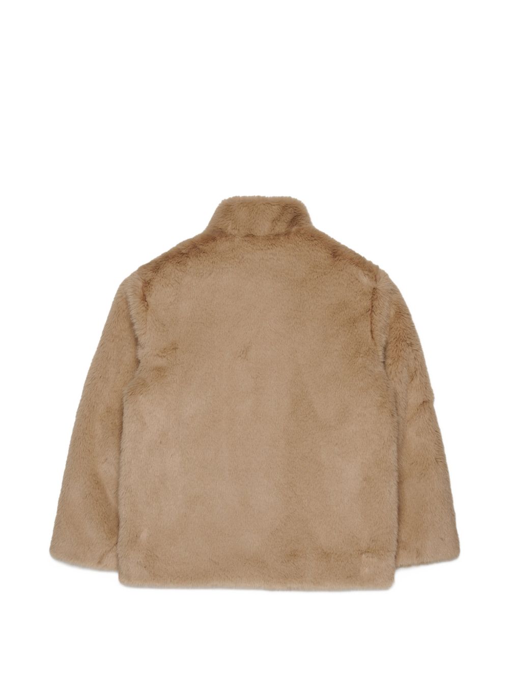 Cappotto marrone chiaro per bambina M61103MM08K M6714 MM6 Kids 