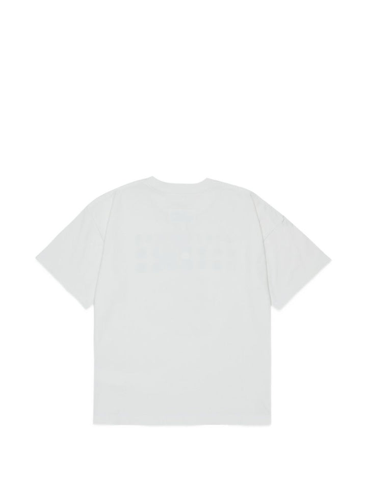 T-shirt bianco per bambino M61117MM02Y M6102 MM6 Kids 