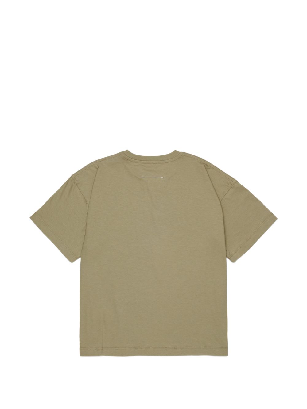 T-shirt verde oliva per bambino M61117MM02Y M6516 MM6 Kids 