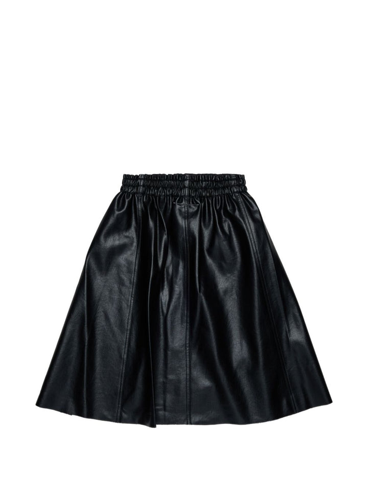 Gonna nera per bambina M61123MM08L M6900 MM6 Kids 