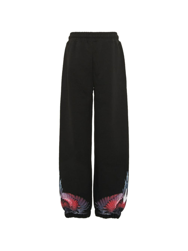 Pantalone nero per bambino F6CMJBFP029 110 Marcelo Burlon Kids 