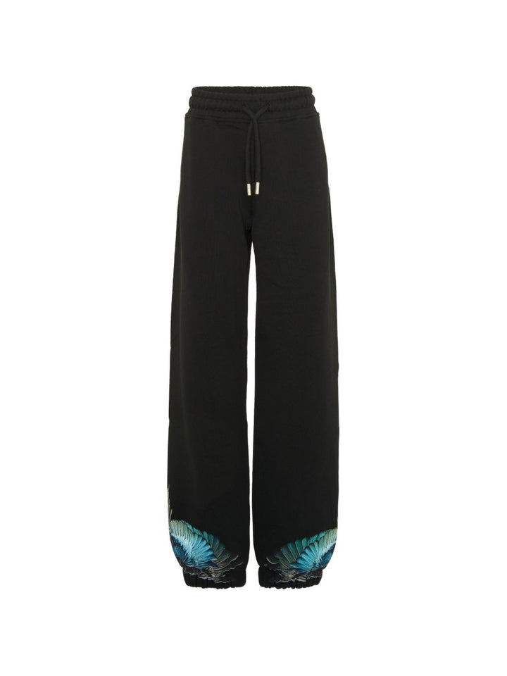 Pantalone nero per bambino F6CMJBFP035 110 Marcelo Burlon Kids 