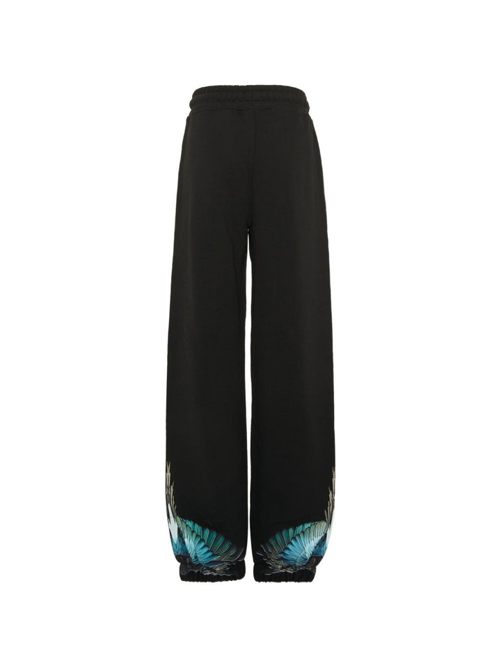Pantalone nero per bambino F6CMJBFP035 110 Marcelo Burlon Kids 