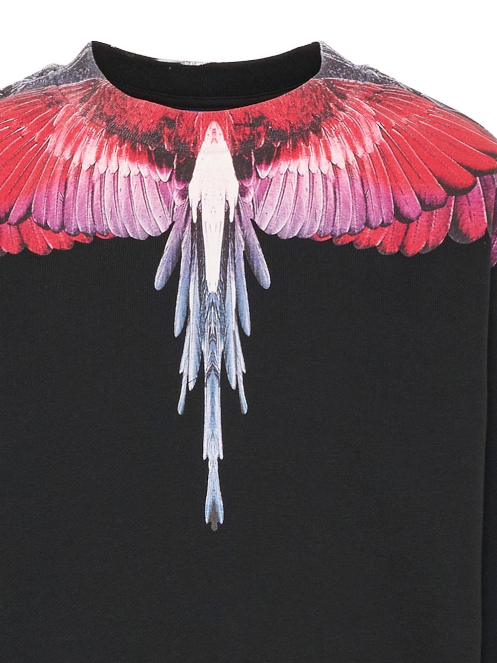 Felpa nera per bambino F6CMJBSW027 110 Marcelo Burlon Kids 