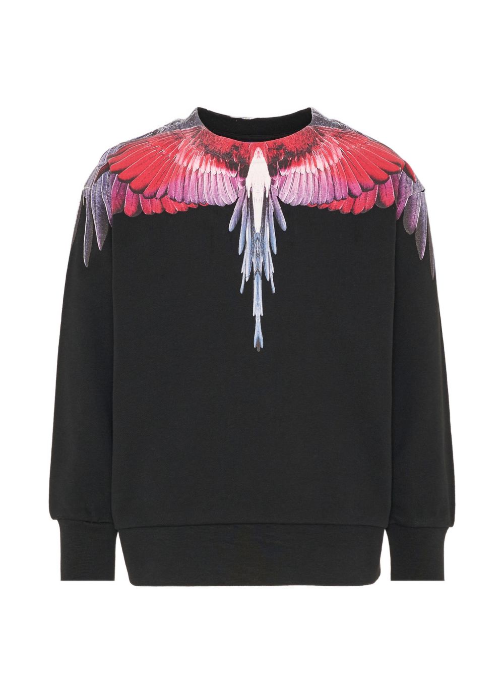 Felpa nera per bambino F6CMJBSW027 110 Marcelo Burlon Kids 