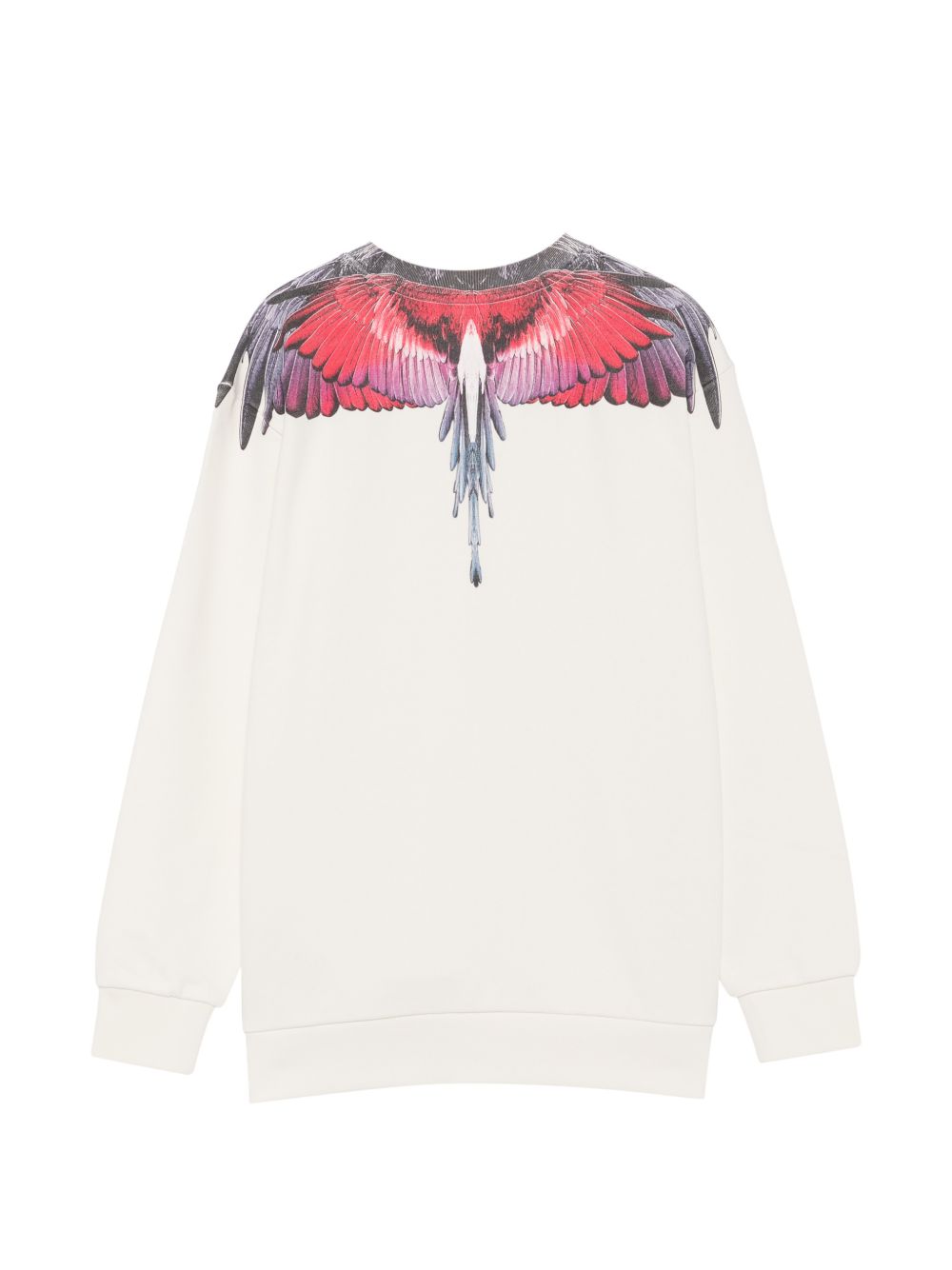 Felpa bianca per bambino F6CMJBSW027 412 Marcelo Burlon Kids 