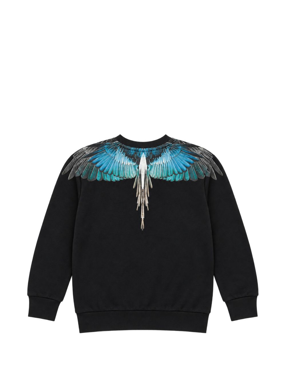 Felpa nera per bambino F6CMJBSW033 110 Marcelo Burlon Kids 
