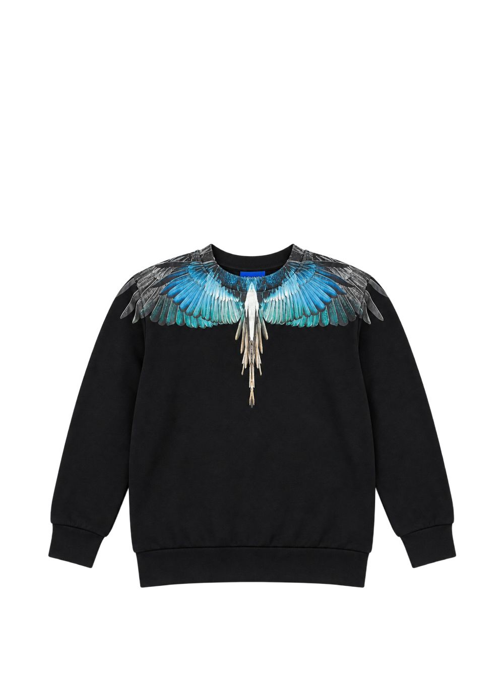 Felpa nera per bambino F6CMJBSW033 110 Marcelo Burlon Kids 