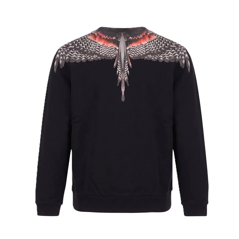 Felpa nero per bambino F6CMJBSW042 110 Marcelo Burlon Kids 