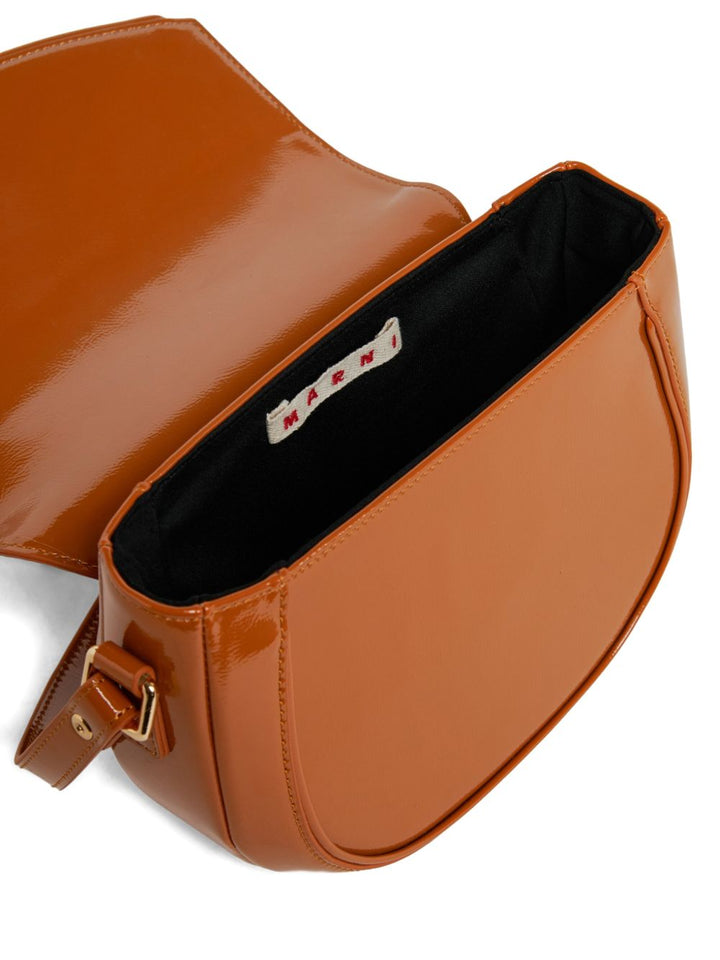 Borsa marrone per bambina M01476M00YF 0M704 Marni Kids 