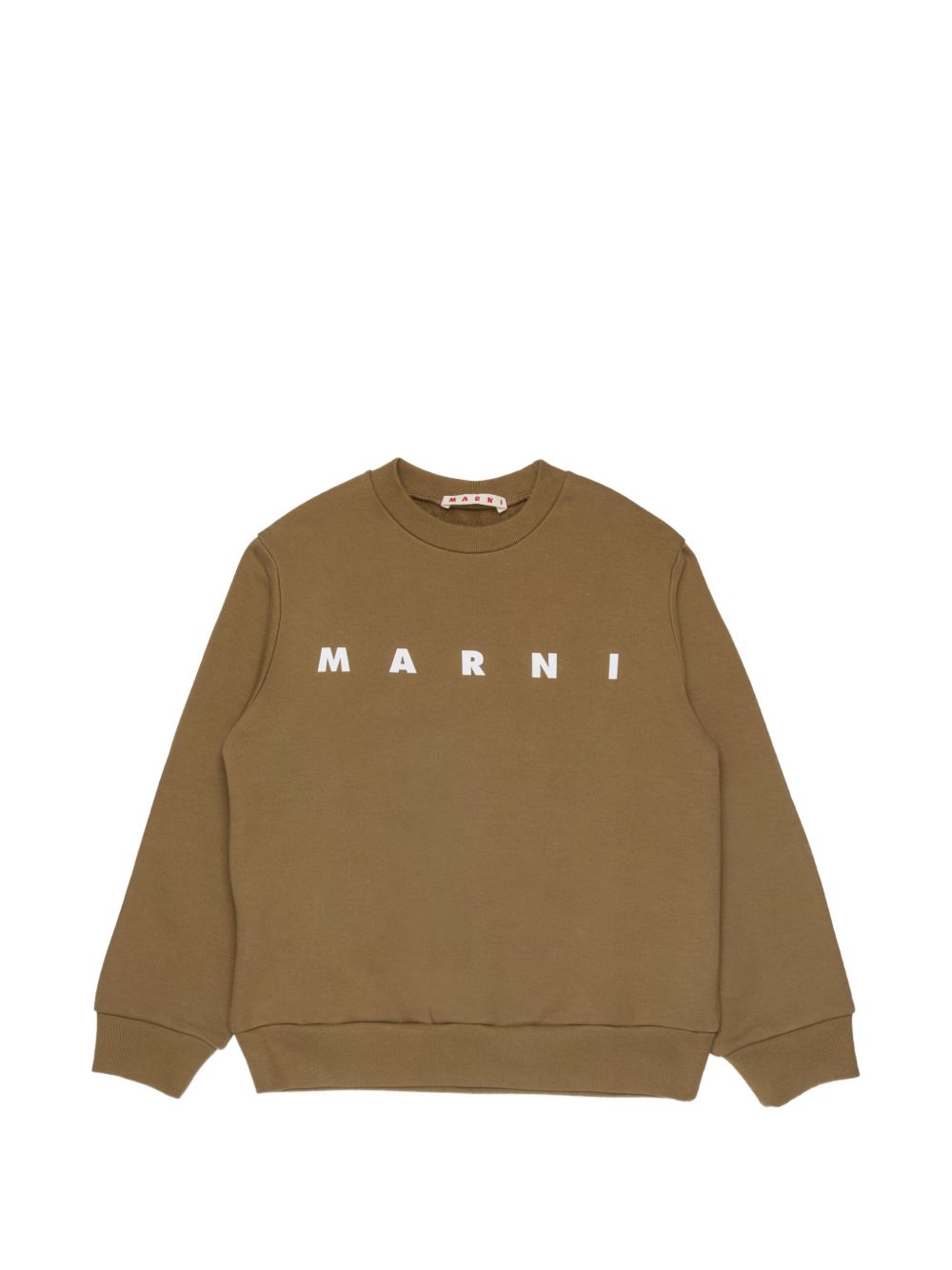 Felpa marrone per bambino M01612M00V0 0M721 Marni Kids 