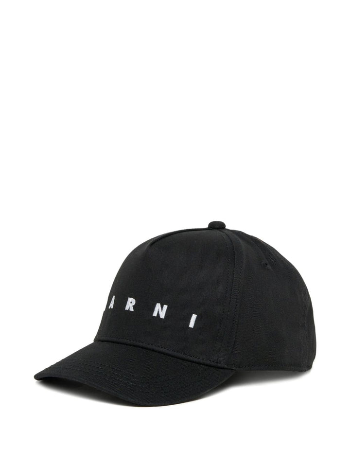 Cappello nero per bambino M01630M00J2 0MC13 Marni Kids 