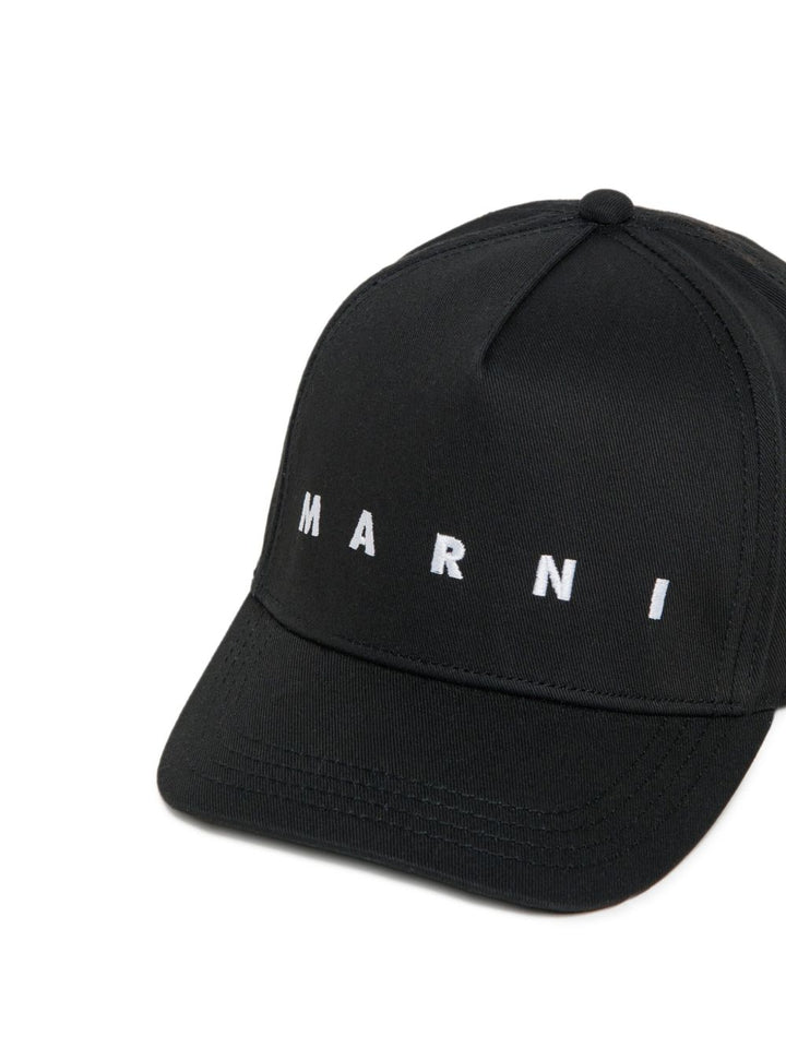 Cappello nero per bambino M01630M00J2 0MC13 Marni Kids 