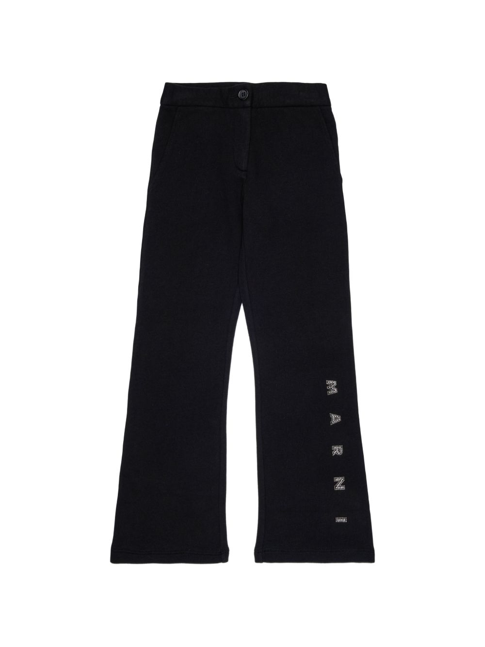 Pantalone nero per bambina M01911M00SH 0M900 Marni Kids 