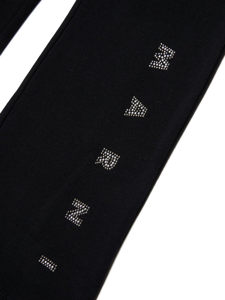 Pantalone nero per bambina M01911M00SH 0M900 Marni Kids 