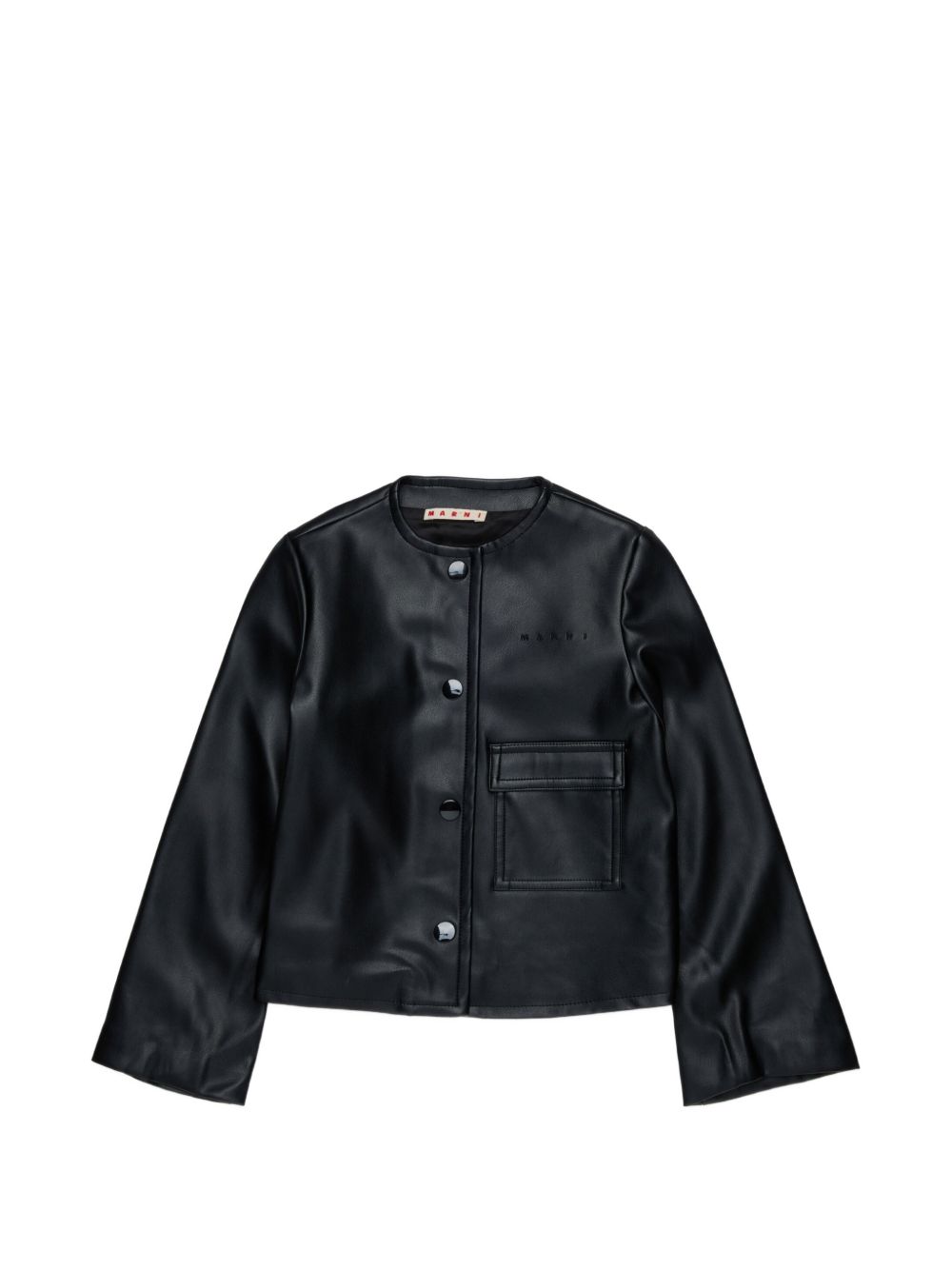 Giacca nera per bambina M01929M00W2 0M900 Marni Kids 