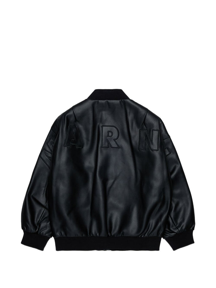 Giacca nera per bambino M01977M00W2 0M900 Marni Kids 