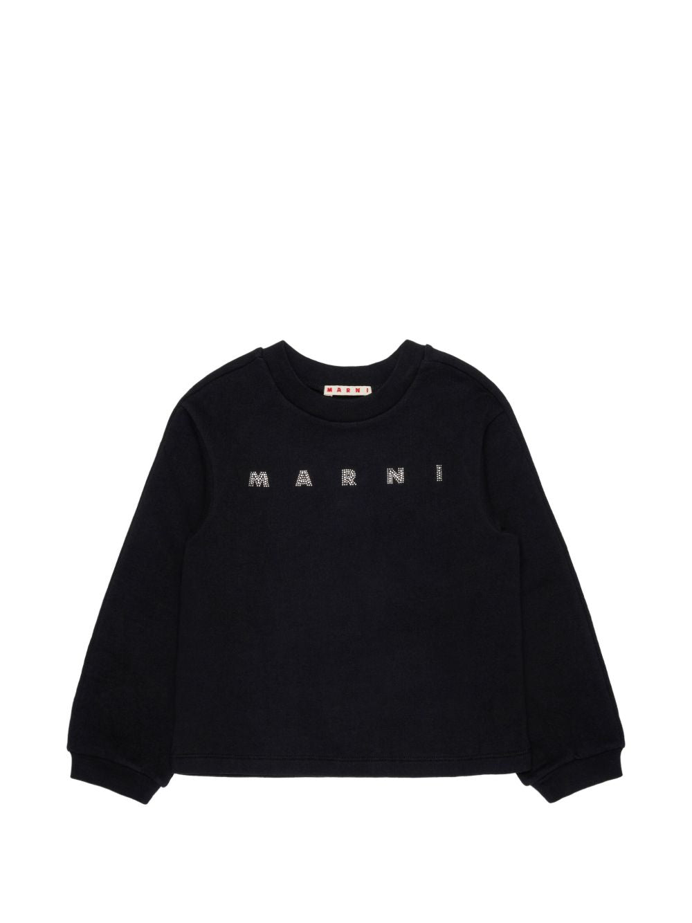 Felpa nera per bambina M02016M00SH 0M900 Marni Kids 