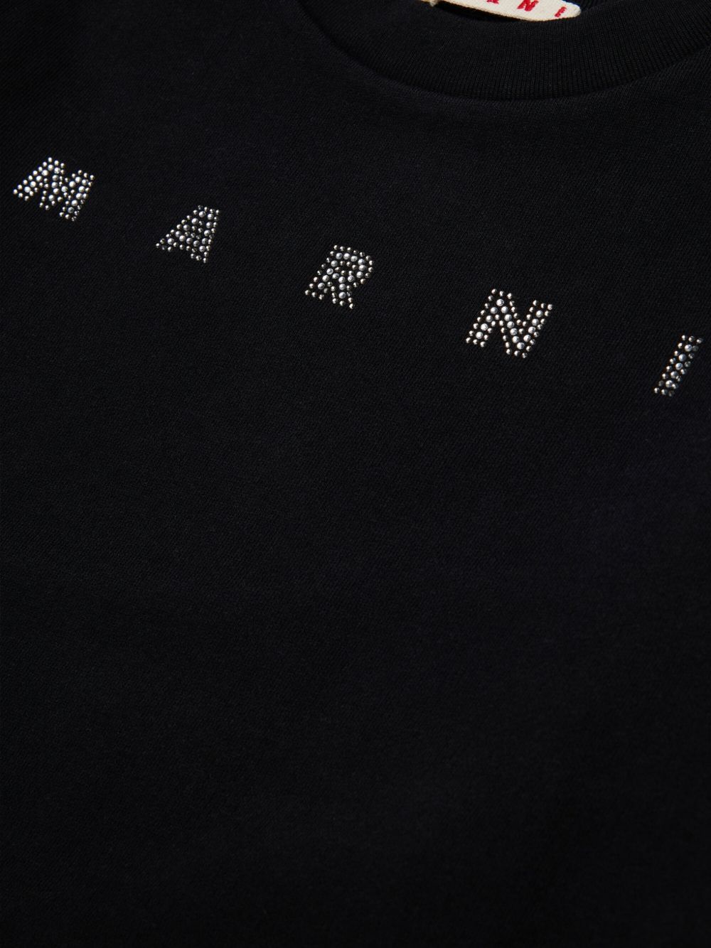 Felpa nera per bambina M02016M00SH 0M900 Marni Kids 